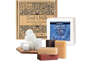 Homemade Goat Milk Soap Kit for Natural Soap Making