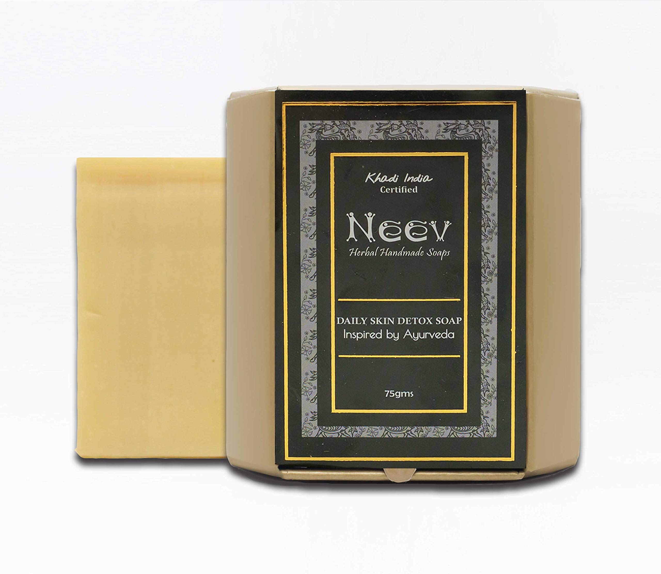 Neev Herbal Handmade Soaps Daily Skin Detox Soap -75gm