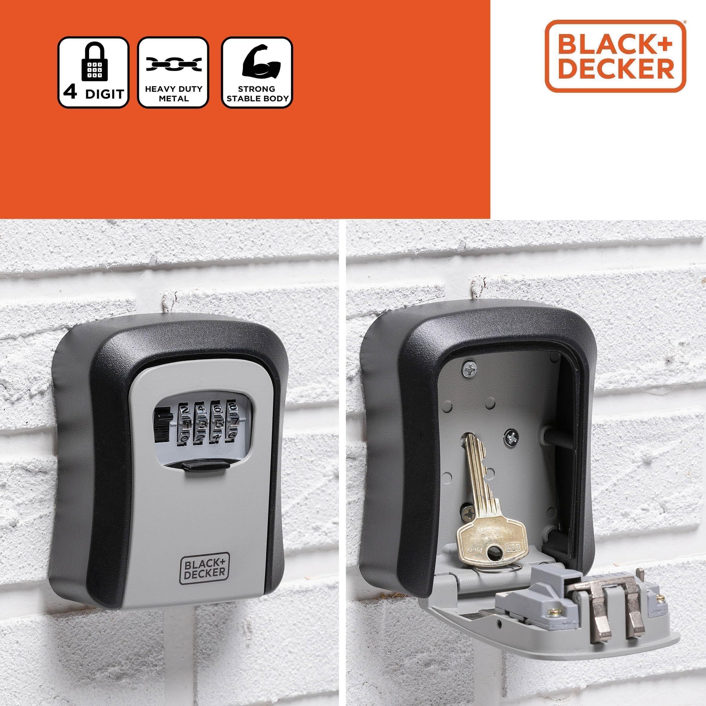 BLACK+DECKER Cassaforte con serratura a combinazione, normale