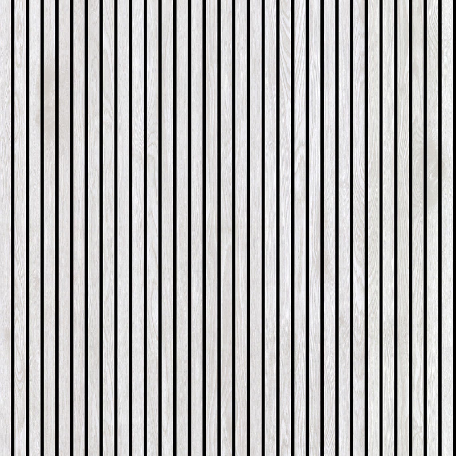 Papier peint adhésif grain de bois blanc gris et stickers meuble