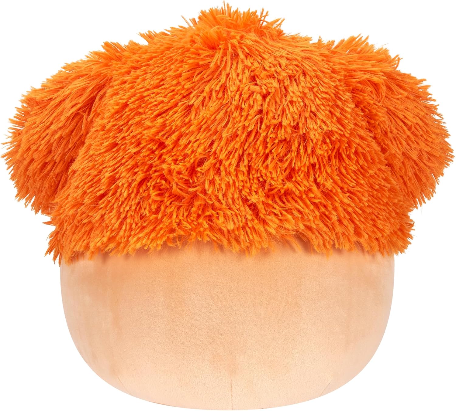 Squishmallows SQCR05428 12-Inch-Shasta The Light Orange Bigfoot with Flower Pin, Multicolour