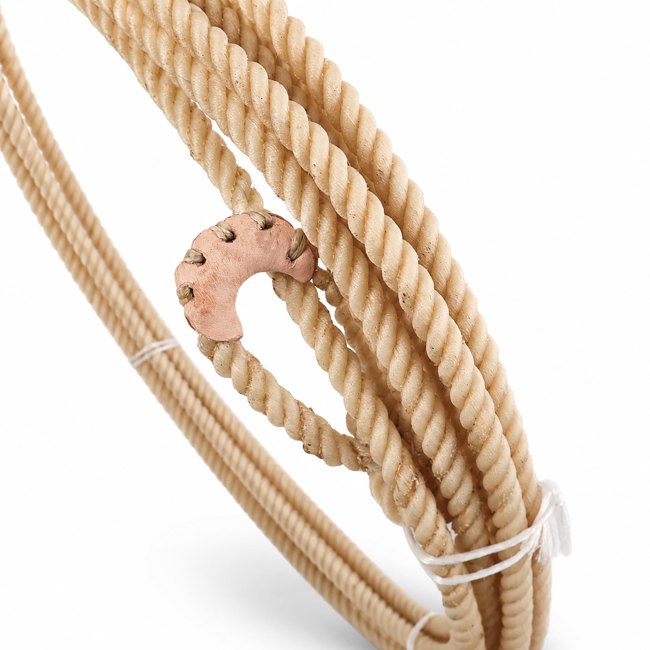 Western - Cuerda de Rodeo Lariat para Adultos con Quemador de Vaquero