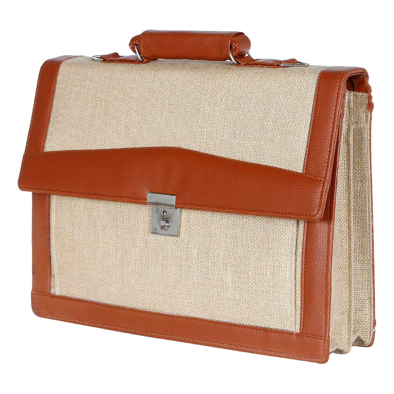 Heart Home Laptop Bag | Jute Carrying Briefcase Bag | Lightweight Sling Bag | Messenger Laptop Bag | Detachable Strap Crossbody Bag for Office | Brown (B0C7MX3JY1) Amazon Price History, Amazon Price Tracker