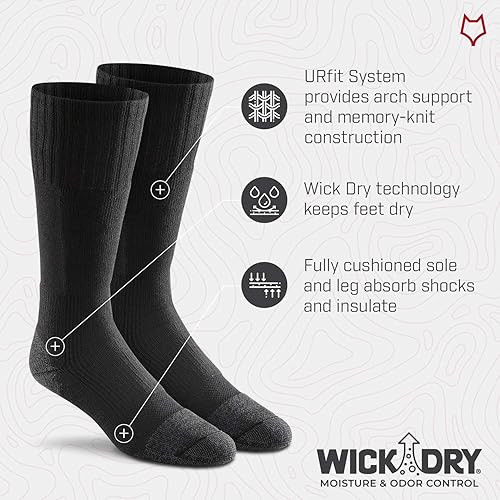 Miniatura 3 de FoxRiver Men's Wick Dry Maximum Medium-Weight Military Mid-Calf Socks