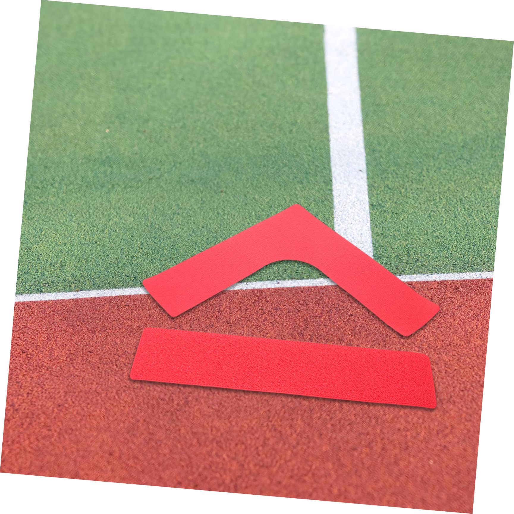 Markerów Linii Do Kortu Tenisowego i Pickleball Trwałe Oznaczenia Oficjalny Odporne UV Do Podjazdu Ogrodu i Parku Precyzyjne Oznaczenia dla Treningu i Gry