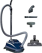 Sebo 9679AM AIRBELT K2 Kombi Canister Vacuum Cleaner with 7-Year Motor Warranty, Comes with Kombi Nozzle for Bare Floors and Rugs, 37-Foot Operating Radius, S-Class Filtration, Made in Germany