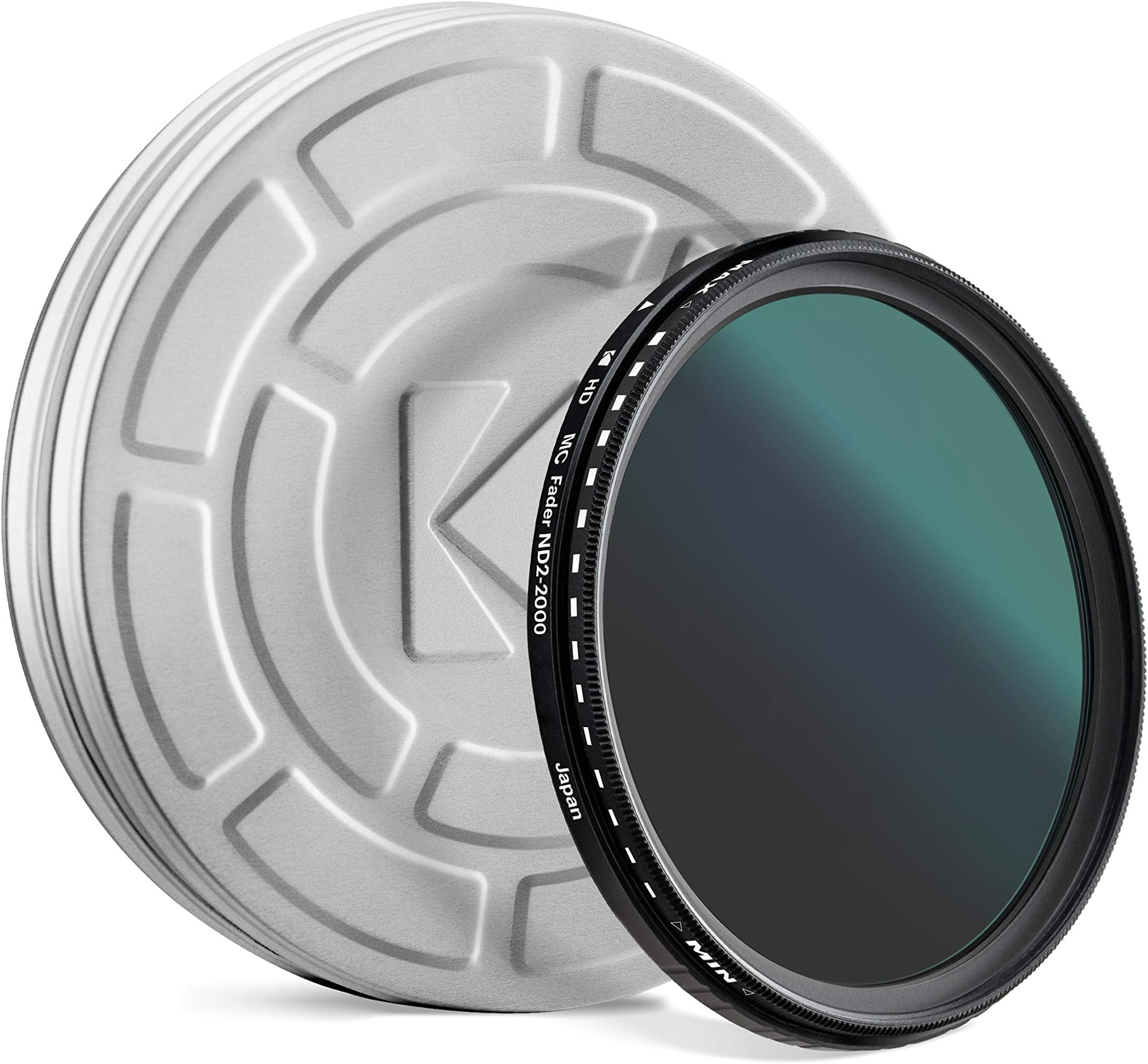 KODAK 46mm Fader Variable ND Filter | Variable Range ND2-2000 Neutral Density Filter, Prevent Overexposure w/Shallow Depth of Field, Capture Motion Blur, Slim, Nano 18-Layer Multi-Coated Glass