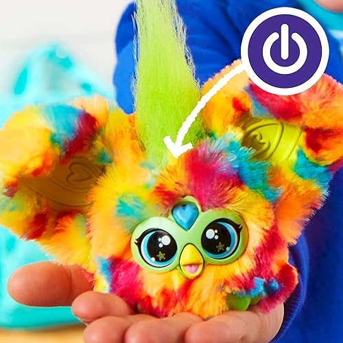 Miniatura 10 de Furby Furblets Pix-Elle Mini Friend, más de 45 sonidos, música gamer y frases furbish, juguetes de peluche electrónicos para niñas y niños de 6 años