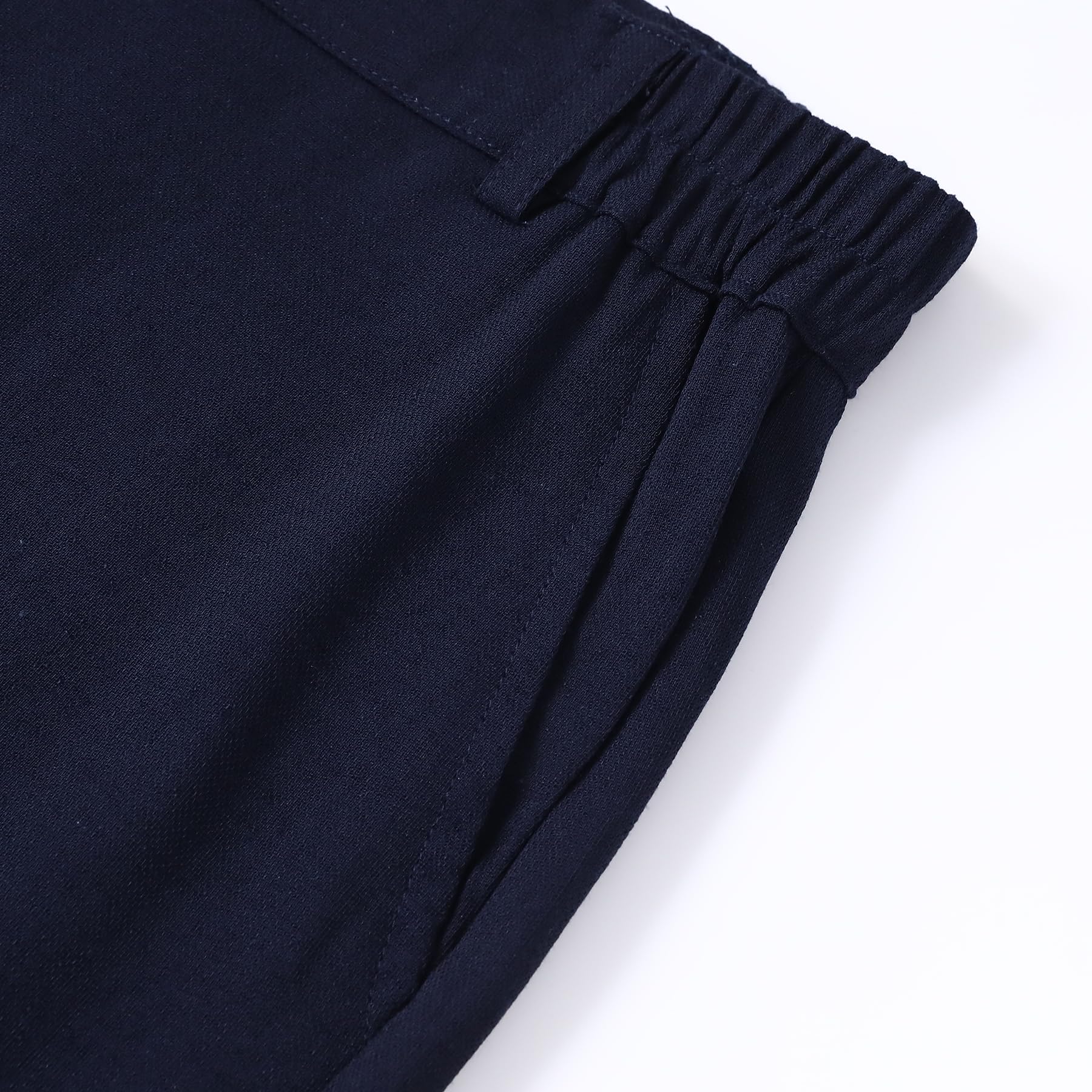 YFFUSHI Herren 2 Teilig Anzug Regular Fit Sakko Hose Sommer | Leinen, 1 Knopf, Reverskragen, Gummibund, für Freizeit oder Business, Casual