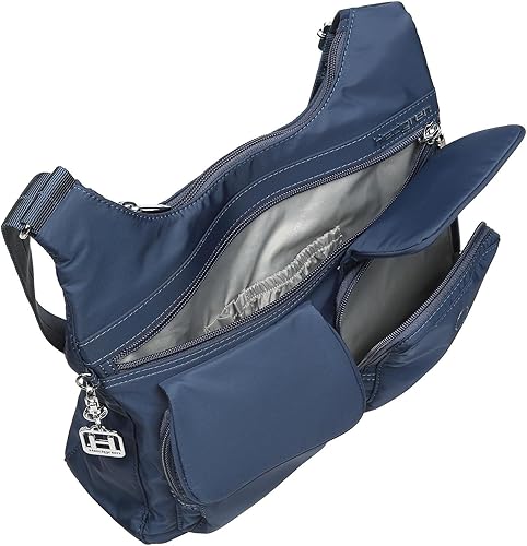 Vista 3 de Hedgren Inner City Prarie Bolso bandolera grande para mujer, Vestido Azul 2), HIC247