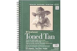 Strathmore 400 Series Toned Tan Sketchbook: The Ideal Medium for Artists of All Levels