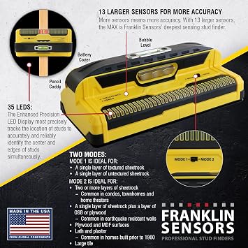 Franklin Sensors ProSensor MAX and Official Case