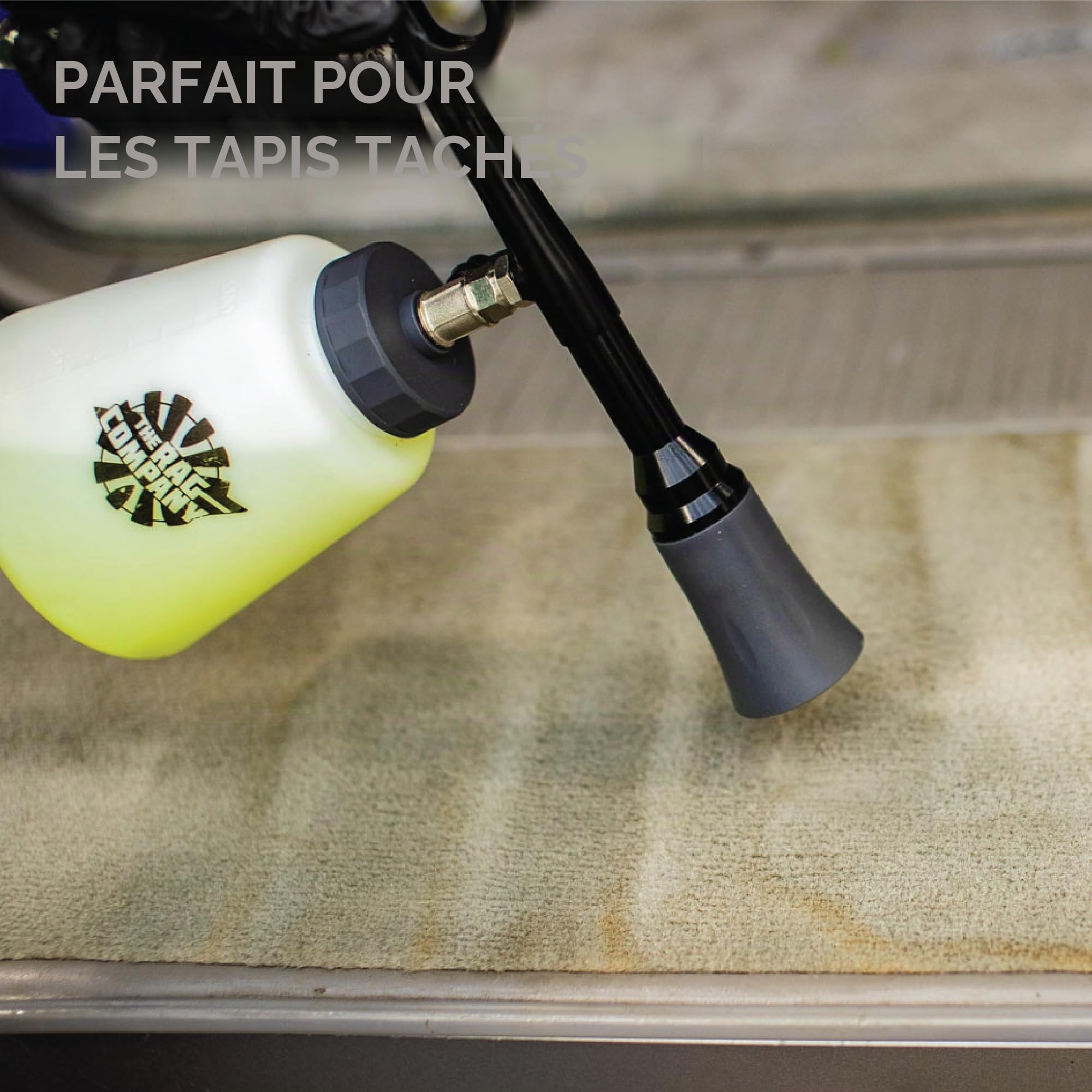 The Rag Company - Ultra Air Blaster Plus - Outil de Nettoyage pour Tissus d'ameublement - Noir