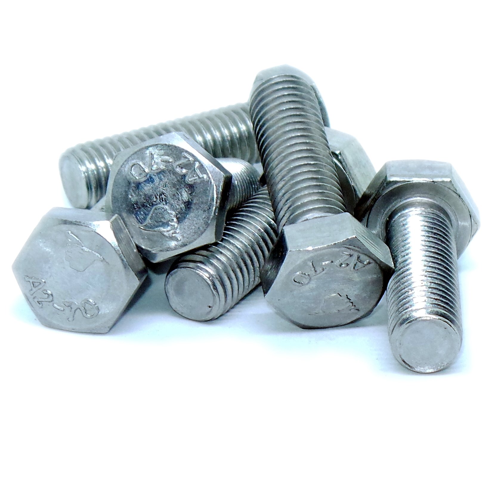 Bullone/vite Cilindrico, Completamente Filettata, A Testa Esagonale, M12 Da 12 Mm X 50 Mm, In Acciaio INOX, Confezione Da 4 - Foto 3