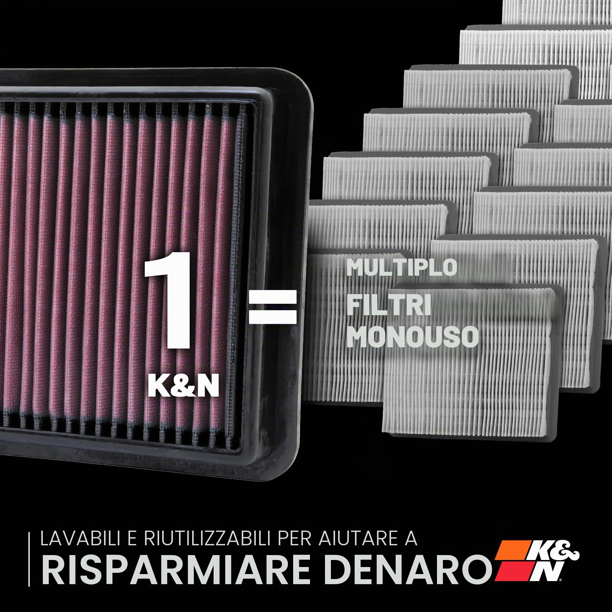 K&N - Filtro dell'aria per A220/A250 A35 A (W177) 2.0 2018-(33-3133)