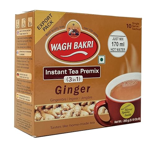 Wagh Bakri - Té de jengibre 10 unidades