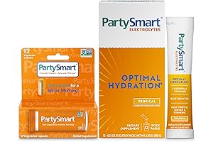 PartySmart: The Ultimate Duo for Nighttime Revelry and Morning Recovery