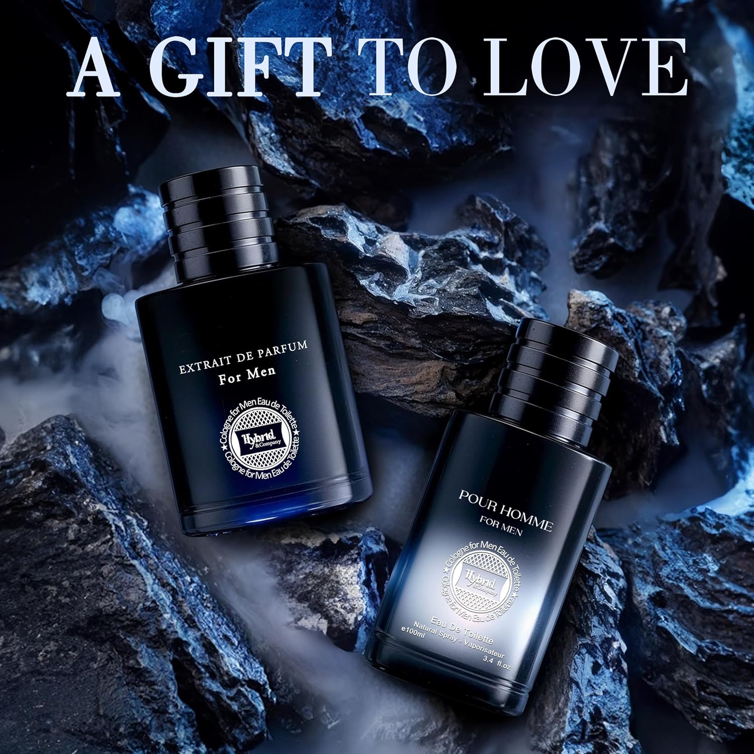 Hybrid & Company Mens 2 Pcs Crisp Eau De Toilette Vaporisateur Natural Spray - Image 5