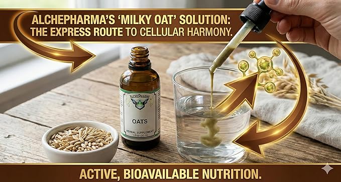 Extracto Líquido de Avena Orgánico AlchePharma 3 oz miniatura 9