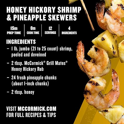 Miniatura 9 de McCormick Grill Mates Honey Hickory Rub, 5.75 oz