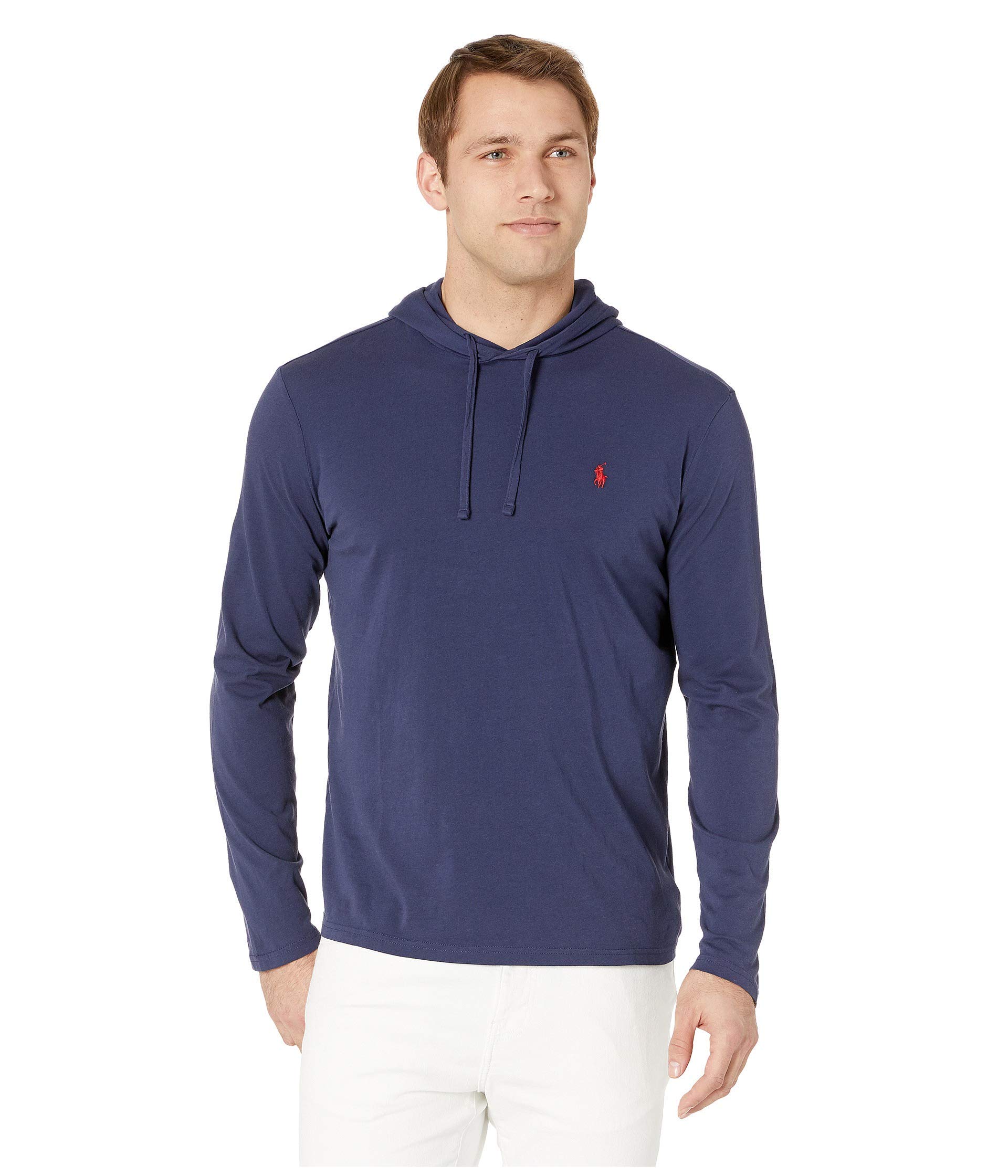 POLO RALPH LAUREN Mens Hoodie, Navy, L