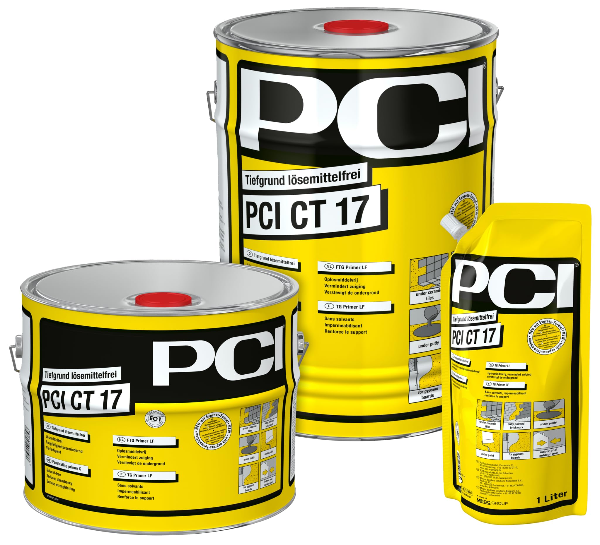 PCI CT 17 Tiefgrund LF 5 L Haft-Grundierung Schutzgrundierung schnelltrocknend