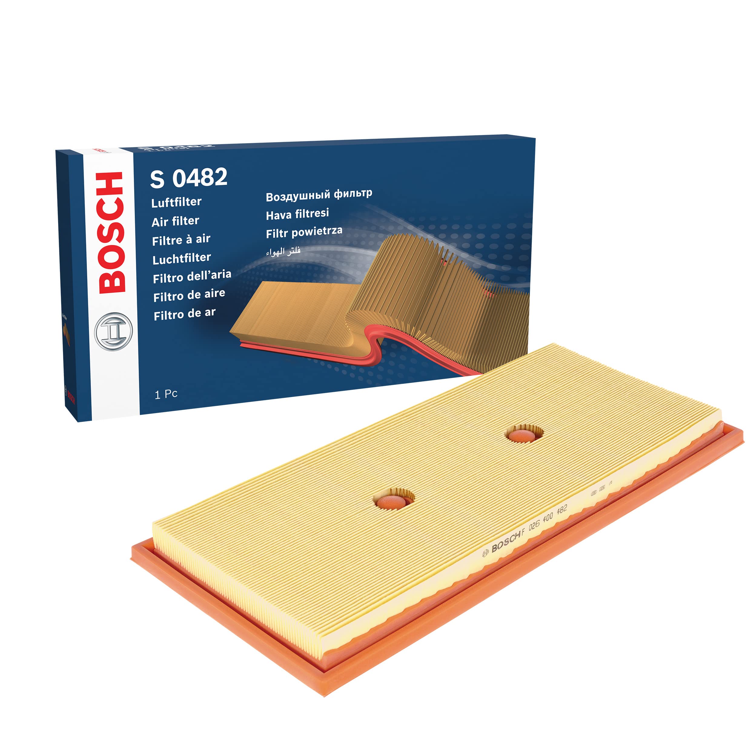 Amazon.com: Bosch S0482 - Air Filter Car : Automotive
