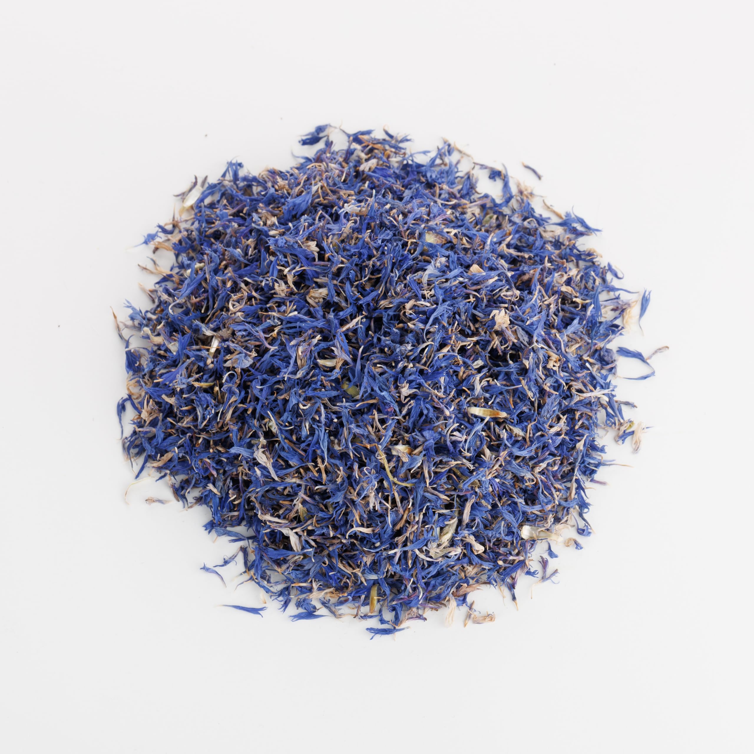 Premium Blue Cornflower Petals for Culinary Creations, Cocktails & Tea - 50g, 100% Natural by Eco-Pebble