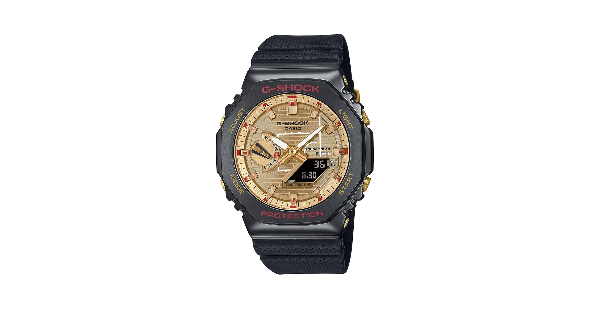 Amazon.com: Casio G-Shock Rui Hachimura Black Gold Analog