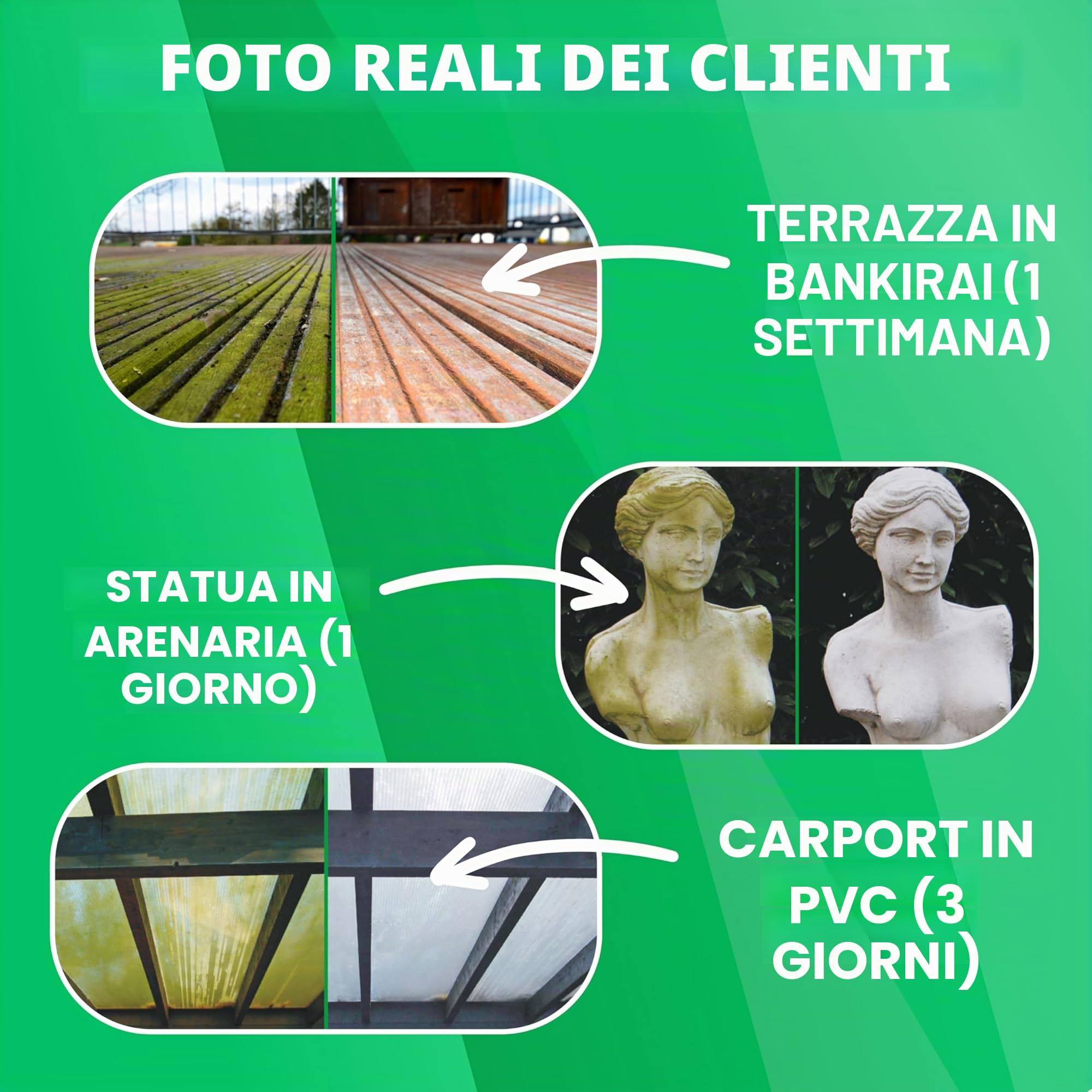 ABACUS Rimozione per pavimenti verdi e alghe, pronto all'uso per la rimozione di pavimenti verdi e alghe Nell Ultra 2 x 750 ml (7283)