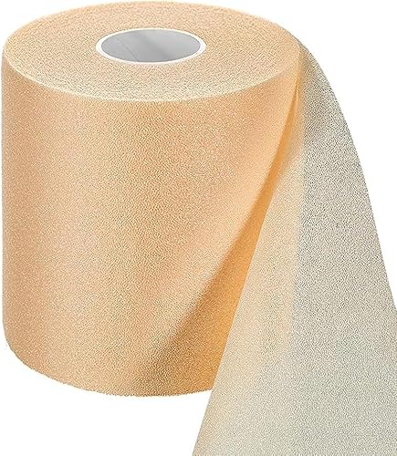 Cinta atlética de espuma para envolver previamente 30 yardas, cinta de espuma artificial de 2.76 pulgadas, vendaje de espuma deportiva para muñecas,