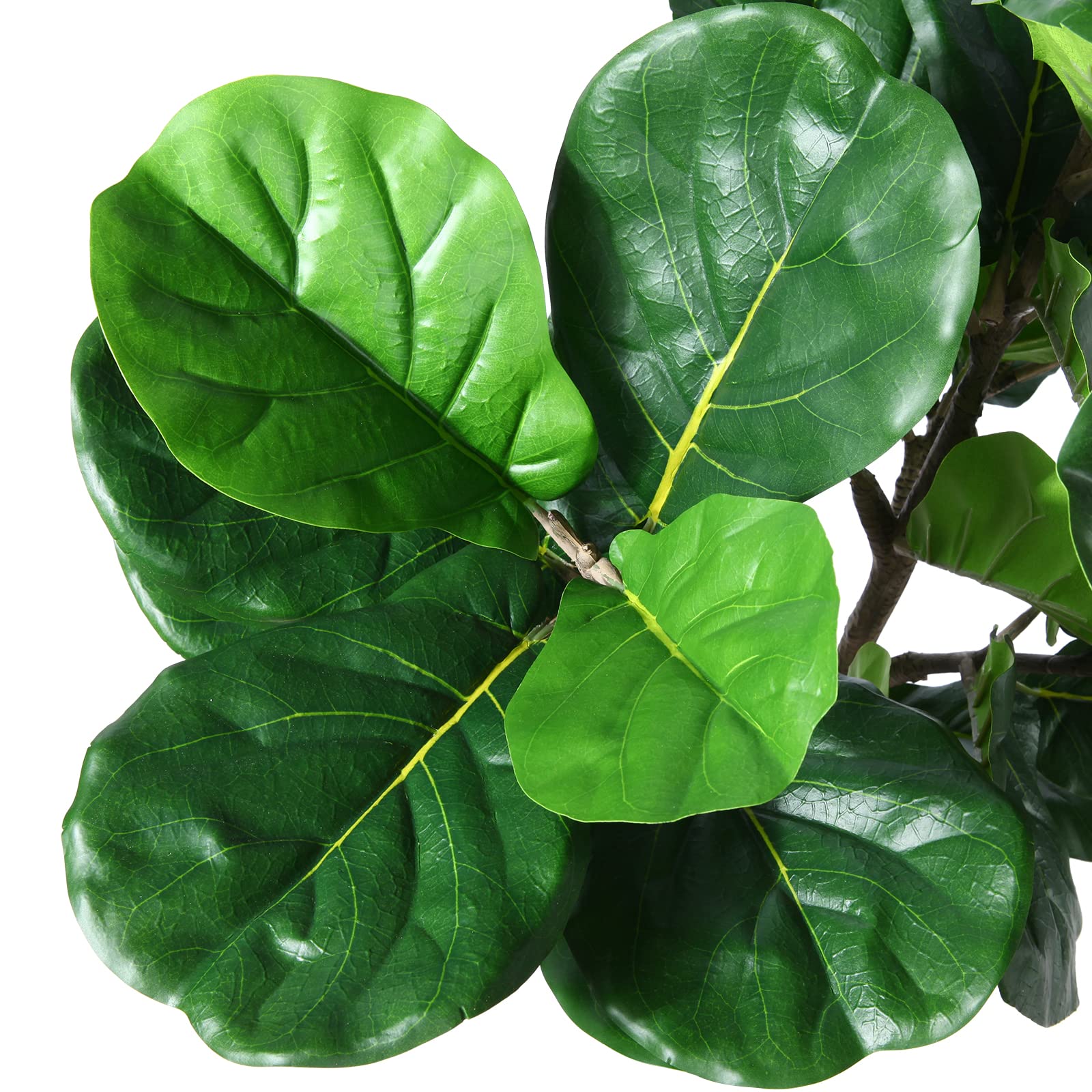 OAKRED Artificial Fiddle Leaf Fig Tree,5FT Tall Faux Plants Artificial