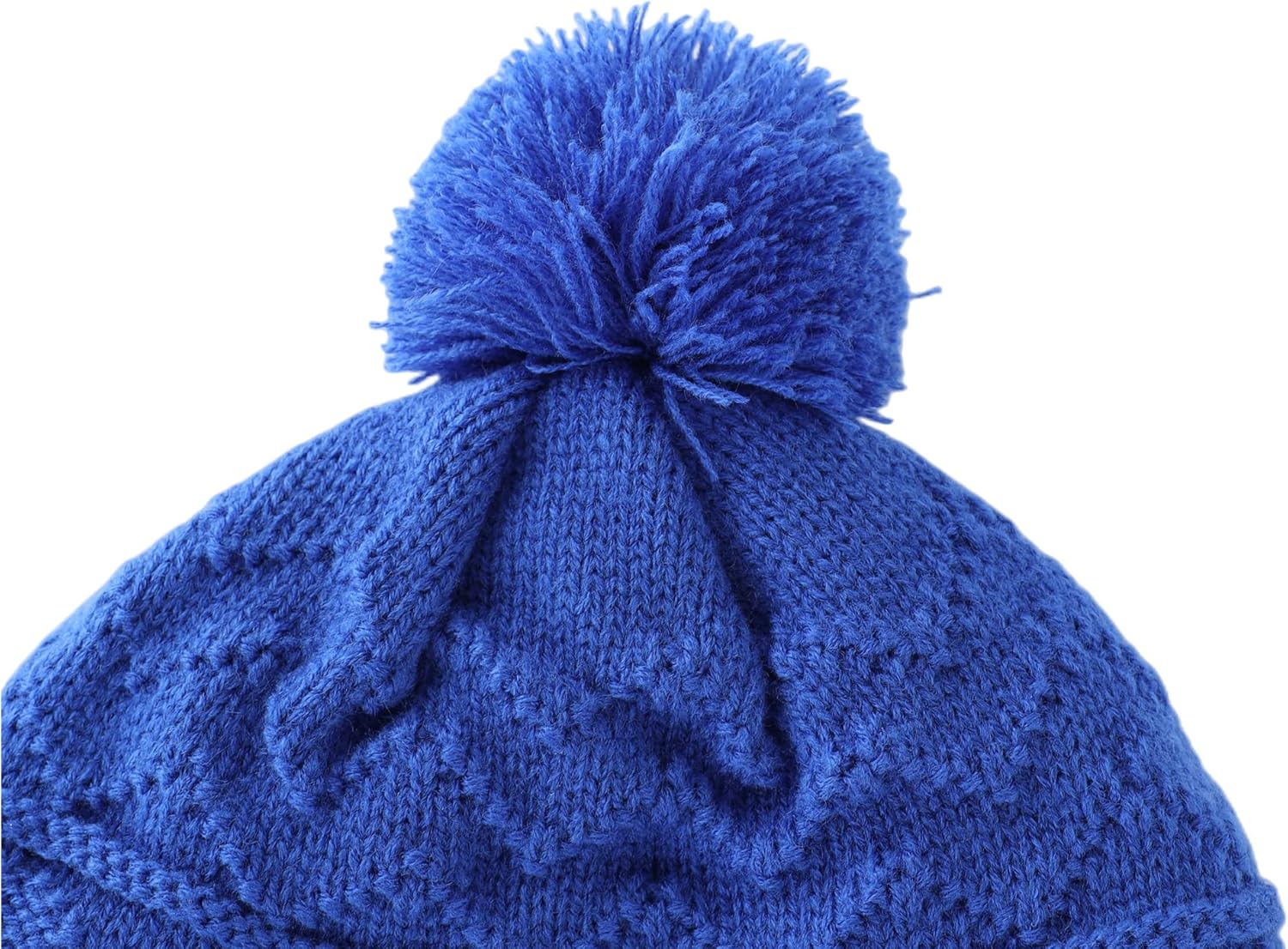 Connectyle Toddler Boys Girls Beanie Hat Fleece Lined Knit Kids Hat with Ear Flaps Warm Winter Hat Acrylic Watch Hat - Image 3