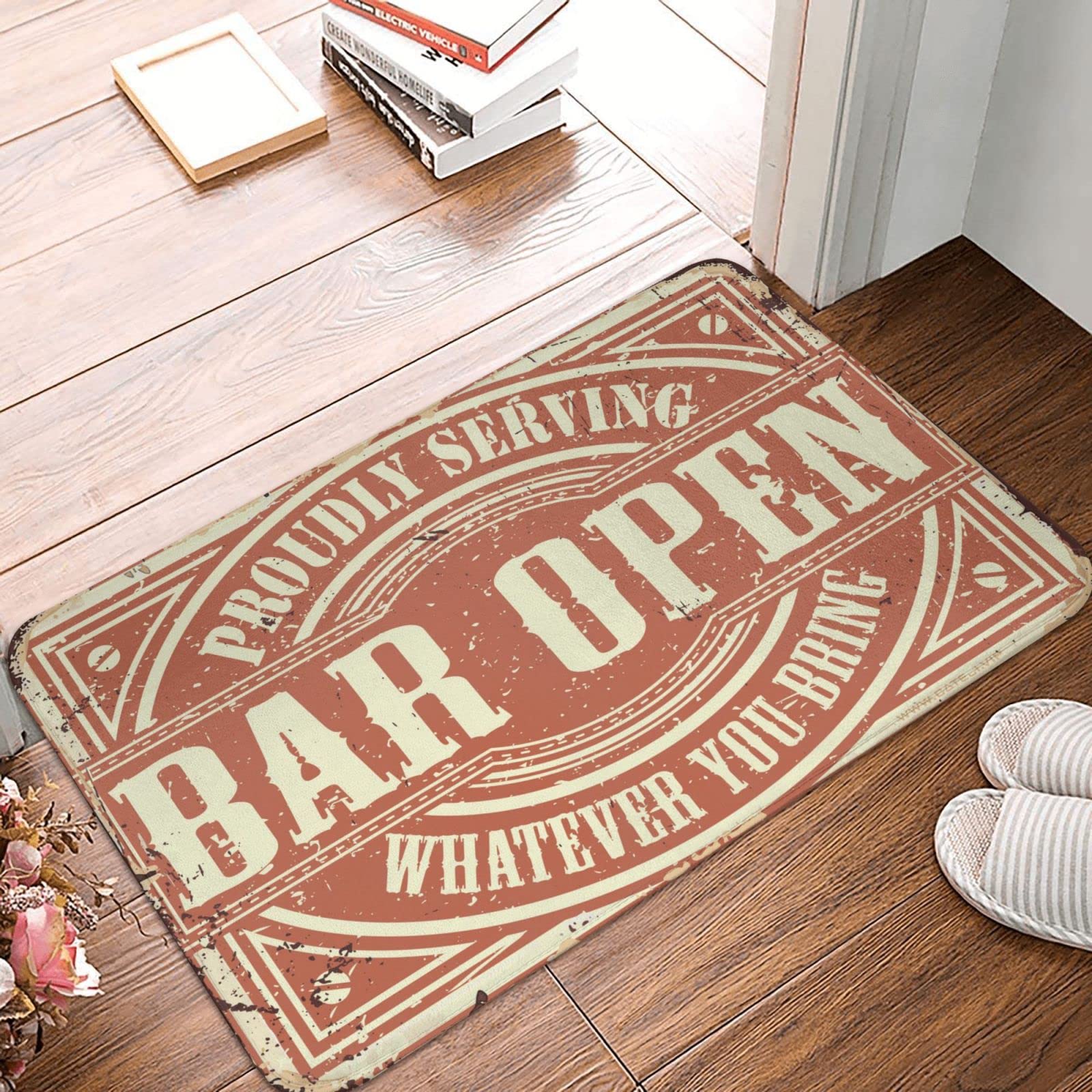 Tapis extérieur antidérapant 65x90 cm anti-saleté pour camping