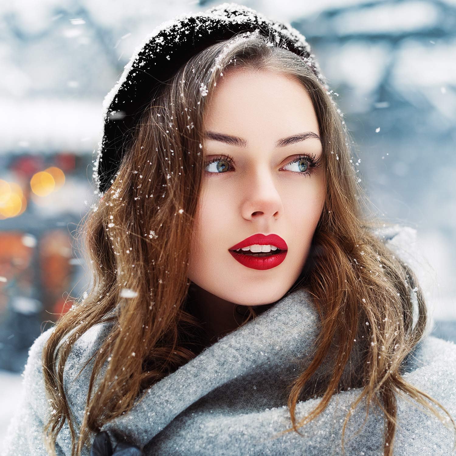 URATOT 4 Pieces Beret Hat for Women Classic Solid Color French Style Beanie Winter Cap