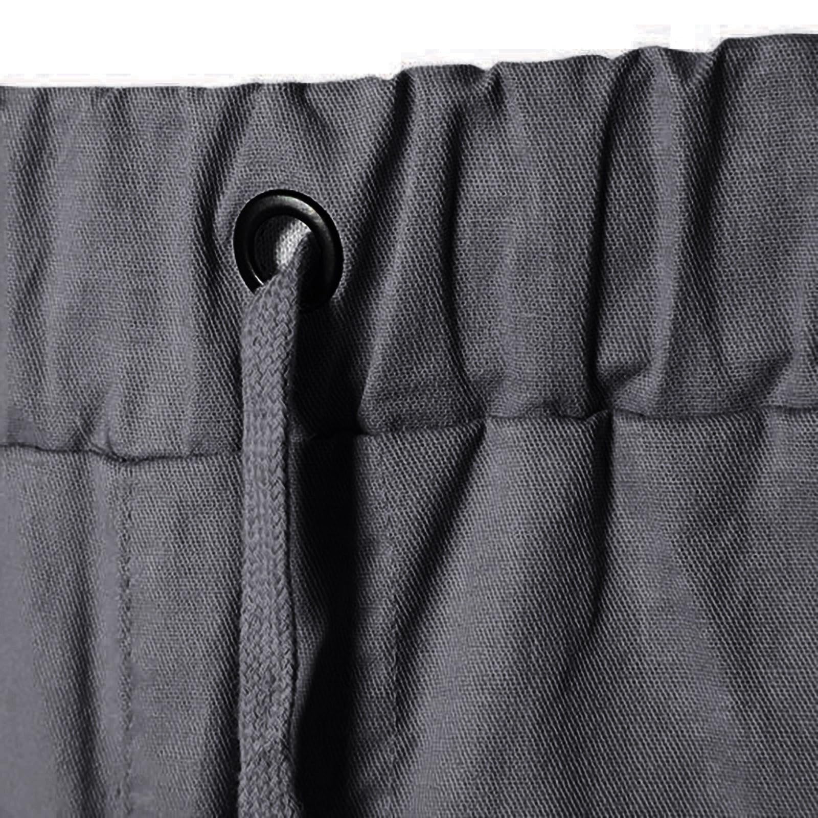 Herren-Cargo-Shorts, elastische Taille, lockere Passform, Kampf-Arbeitsshorts mit Taschen, Kordelzug, solide, leicht, Outdoor, Wandern, kurz, atmungsaktiv, Baggy, lässig, Sommer, kurze Hose, bequem