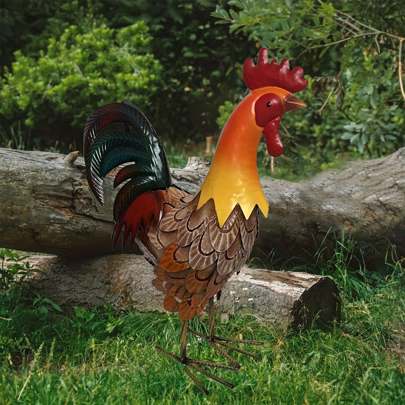 Scultura realistica del Gallo progettata per i portici dei