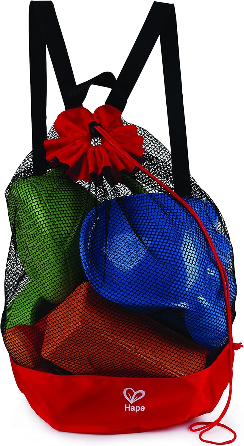 Hape Beach Essential Set 2, Sand Toy Pack, Mesh Bag Included , Blue : Toys & Games