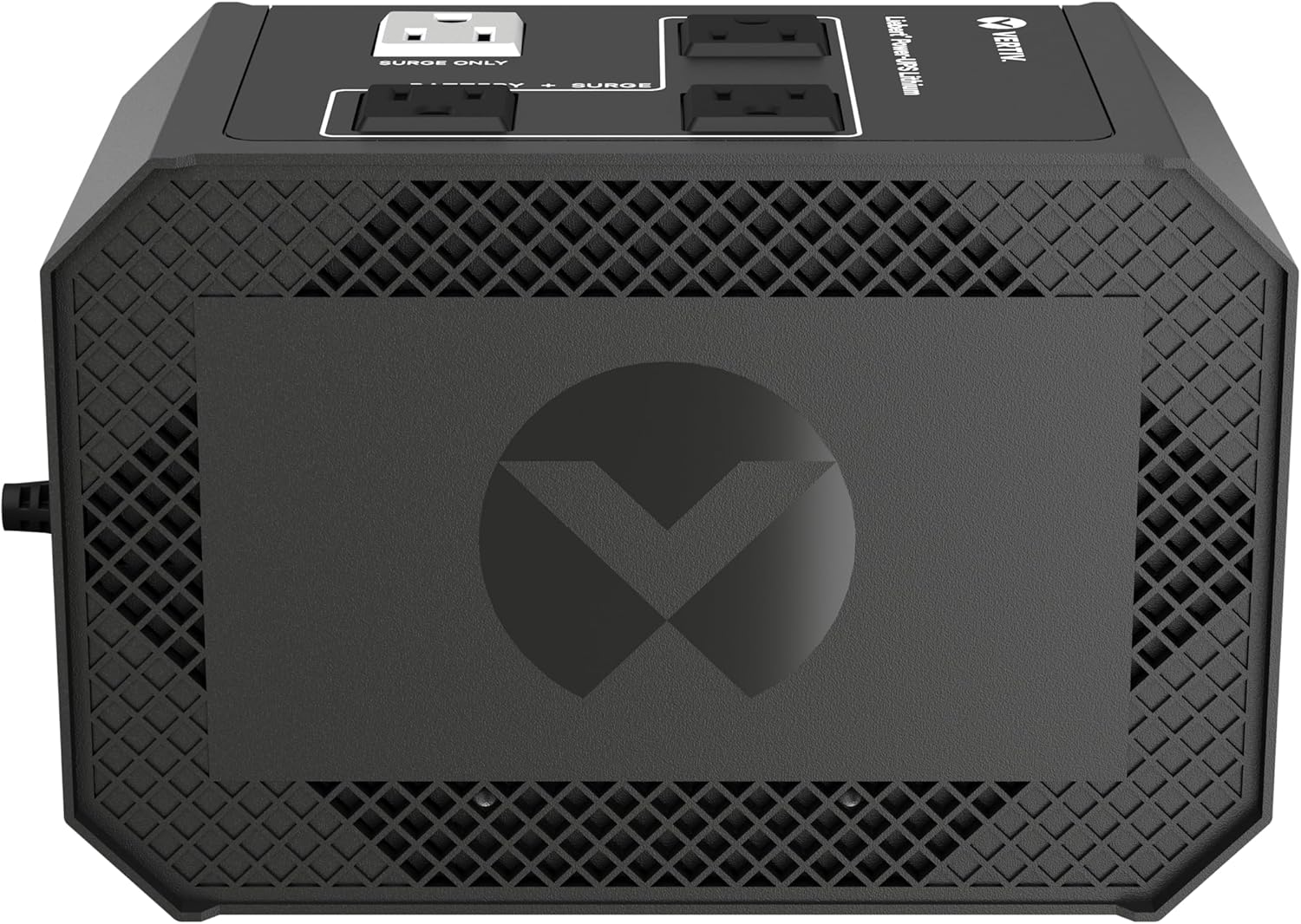 Vertiv Liebert Power-UPS Lithium, 400VA/240W, 120V, Lithium-Ion, Standby UPS, (4) NEMA 5-15R outlets (3 Battery Backup), Energy Star Certified, Compact Lightweight (PUL-400LVT)