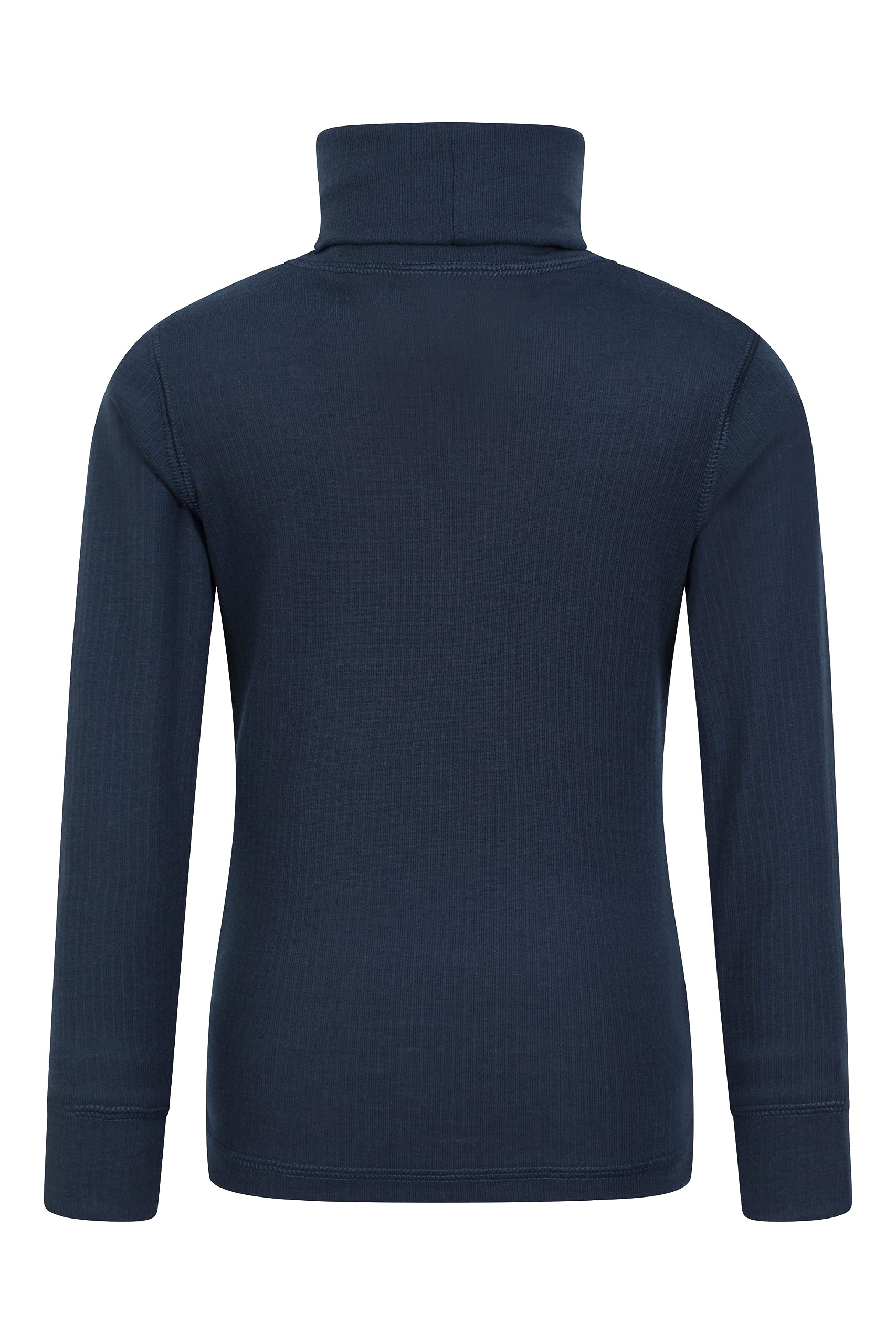Mountain Warehouse Camiseta Talus con Cuello Vuelto para niños - Camiseta con Cuello Vuelto de rápida absorción y Ligera - Ropa para niños de Invierno