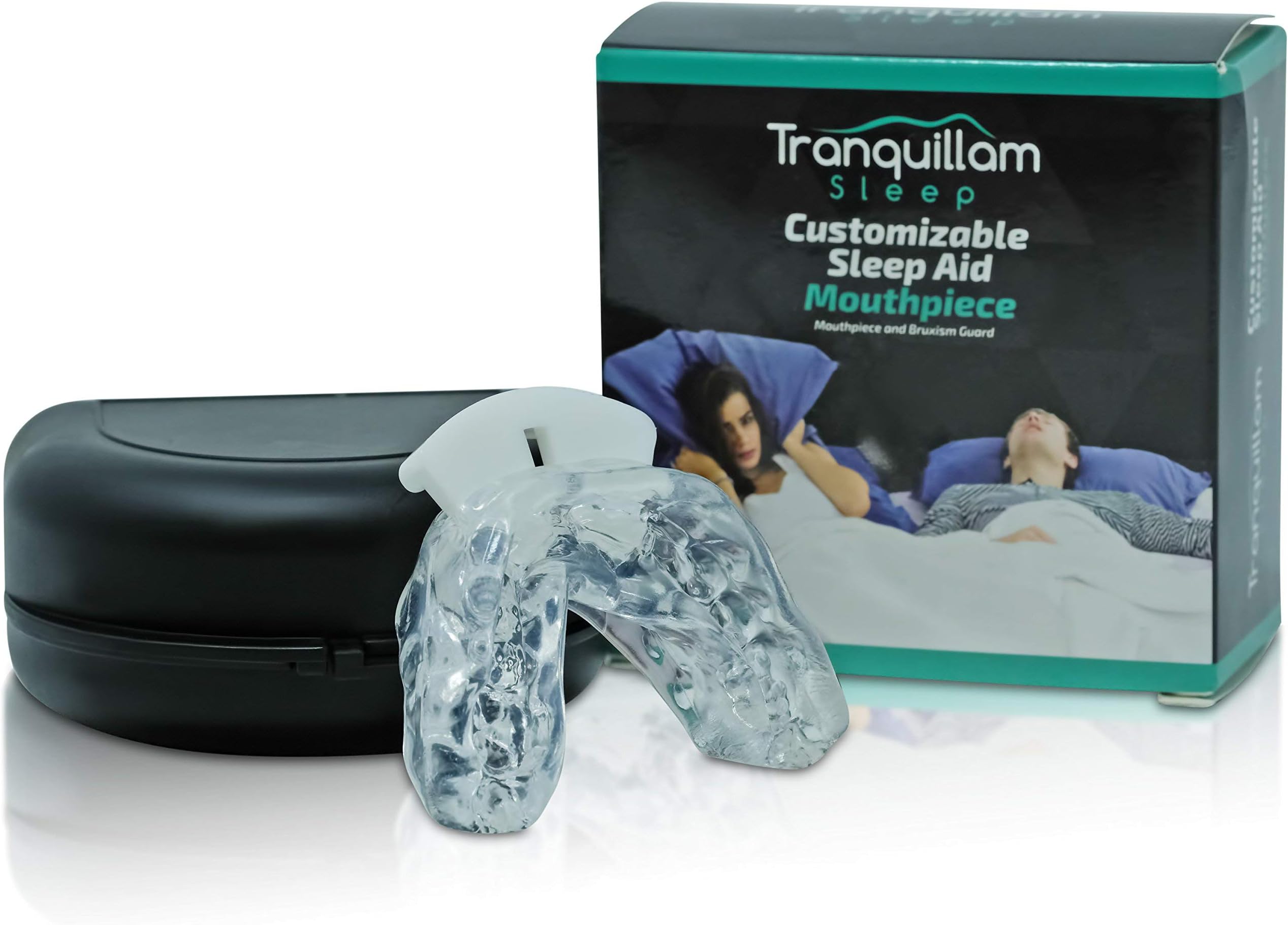 Tranquillam Sleep - Original Mouth Guard - Sleep Aid Device Mouthpiece - Custom Molded For Your Worst Nights Sleep! Designed By Tranquillam Sleep