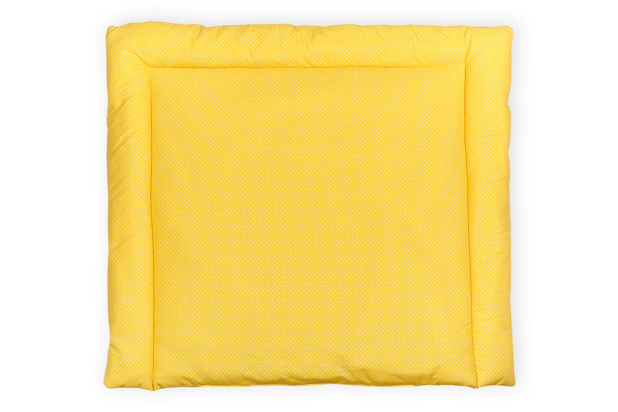 KraftKids UGA112-78 - Cambiador de pañales (78 x 78 cm, 840 g), diseño de puntos blancos sobre amarillo, multicolor