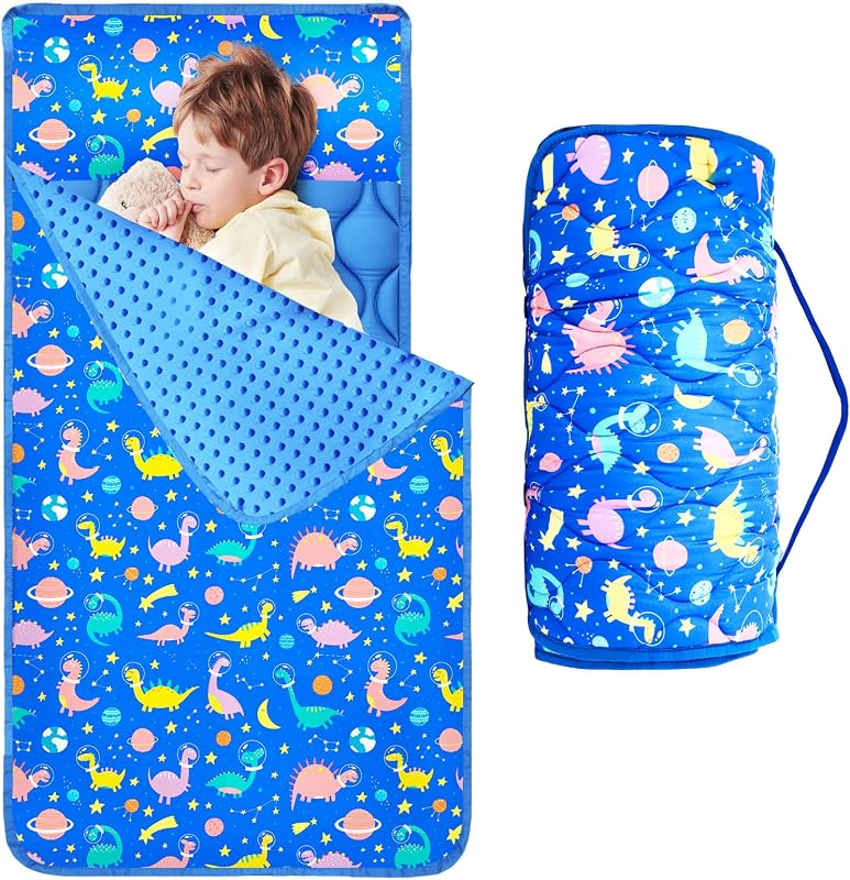Oudain Toddler Nap Mat with Pillow & Blanket just $15.99 at Amazon