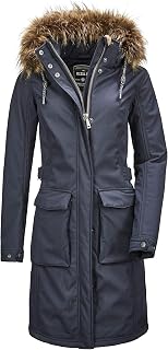 G.I.G.A. DX Women's Burzowy Wmn Softshell Ct a Casual softshell coat with zip-off hood.