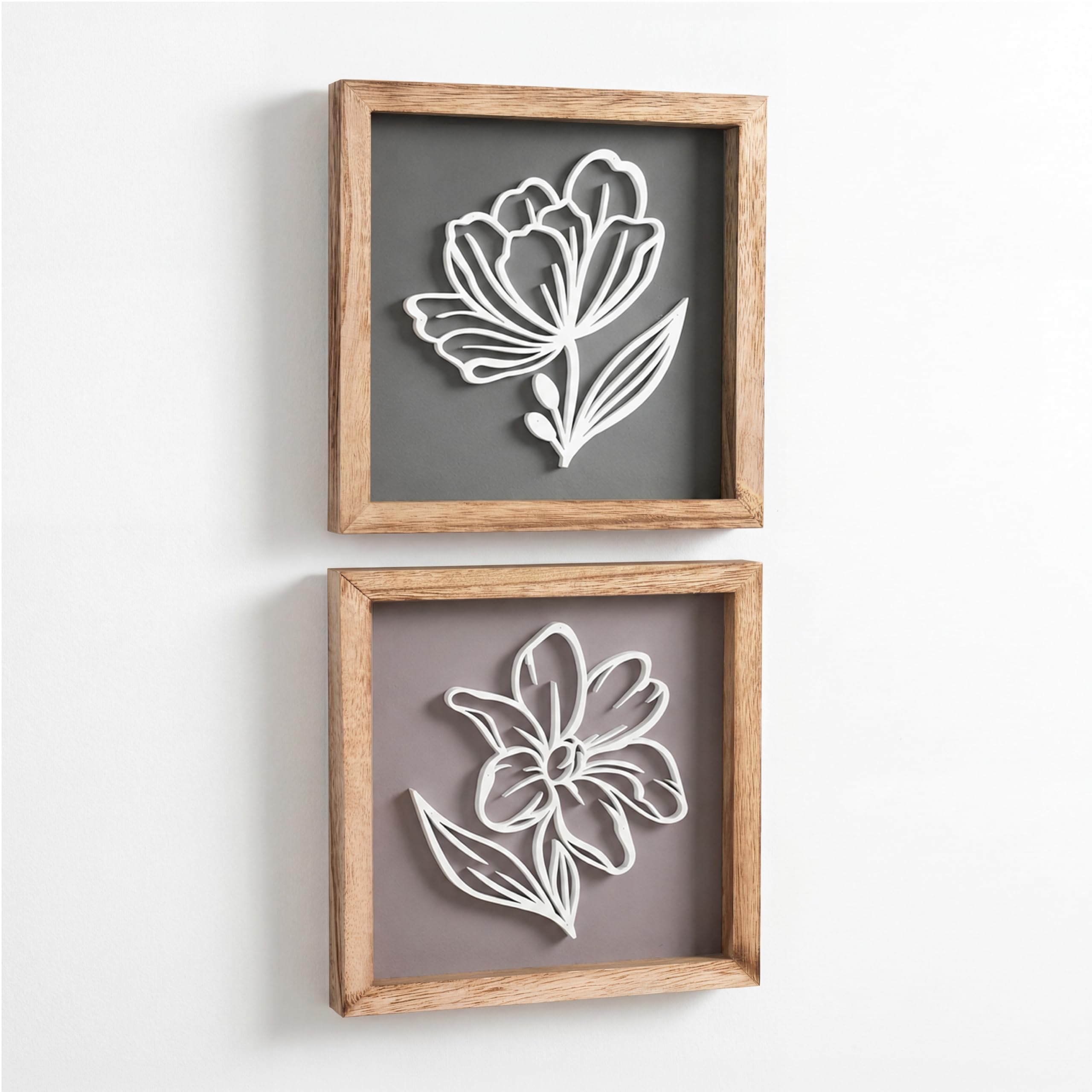 Tide and Tales 3D Botanical Floral Wall Art