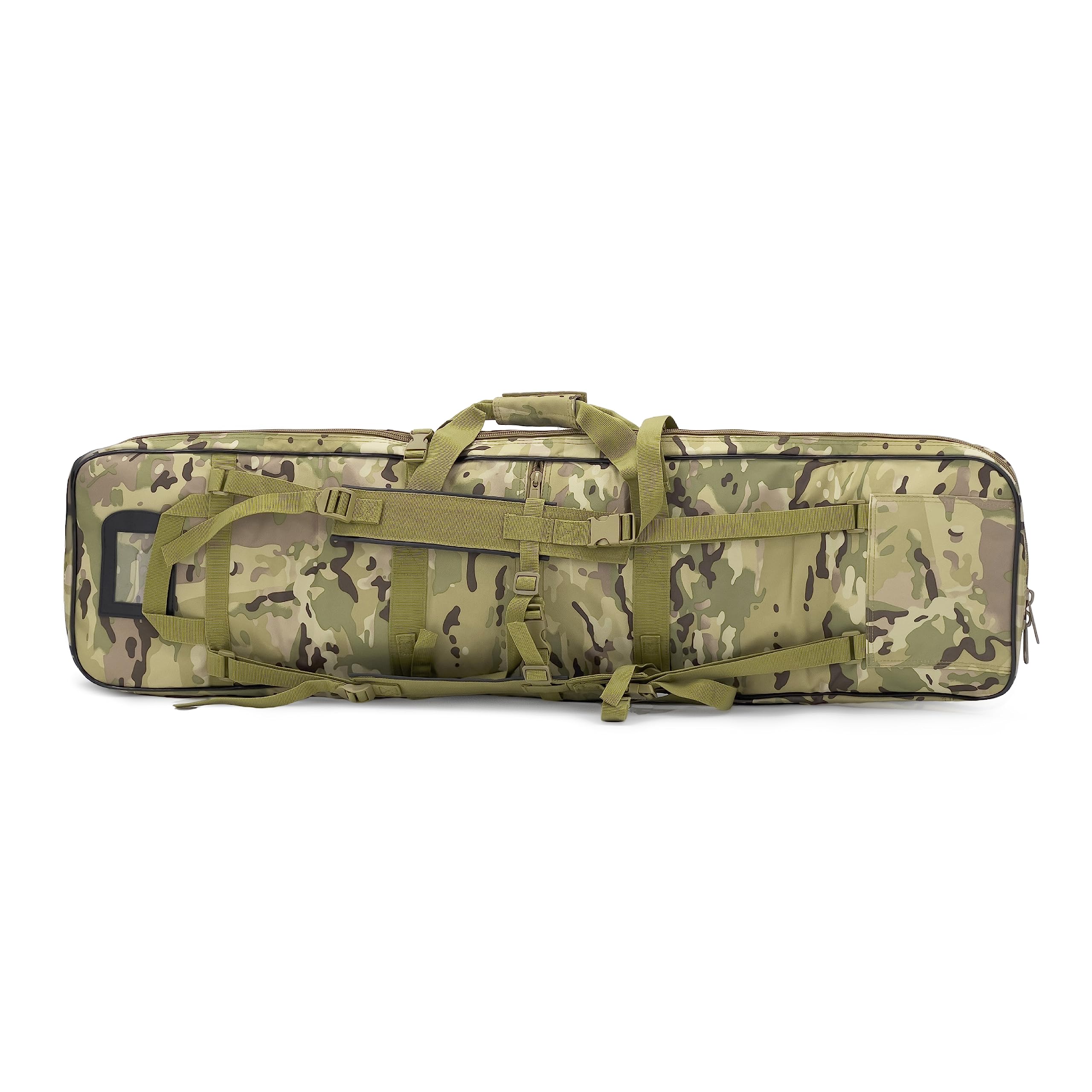 Alephnull Funda Escopeta Funda Rifle con Visor Acolchada 120 cm / 100 cm / 85 cm Funda Carabina Mochila Táctica para Caza y Pesca al Aire Libre
