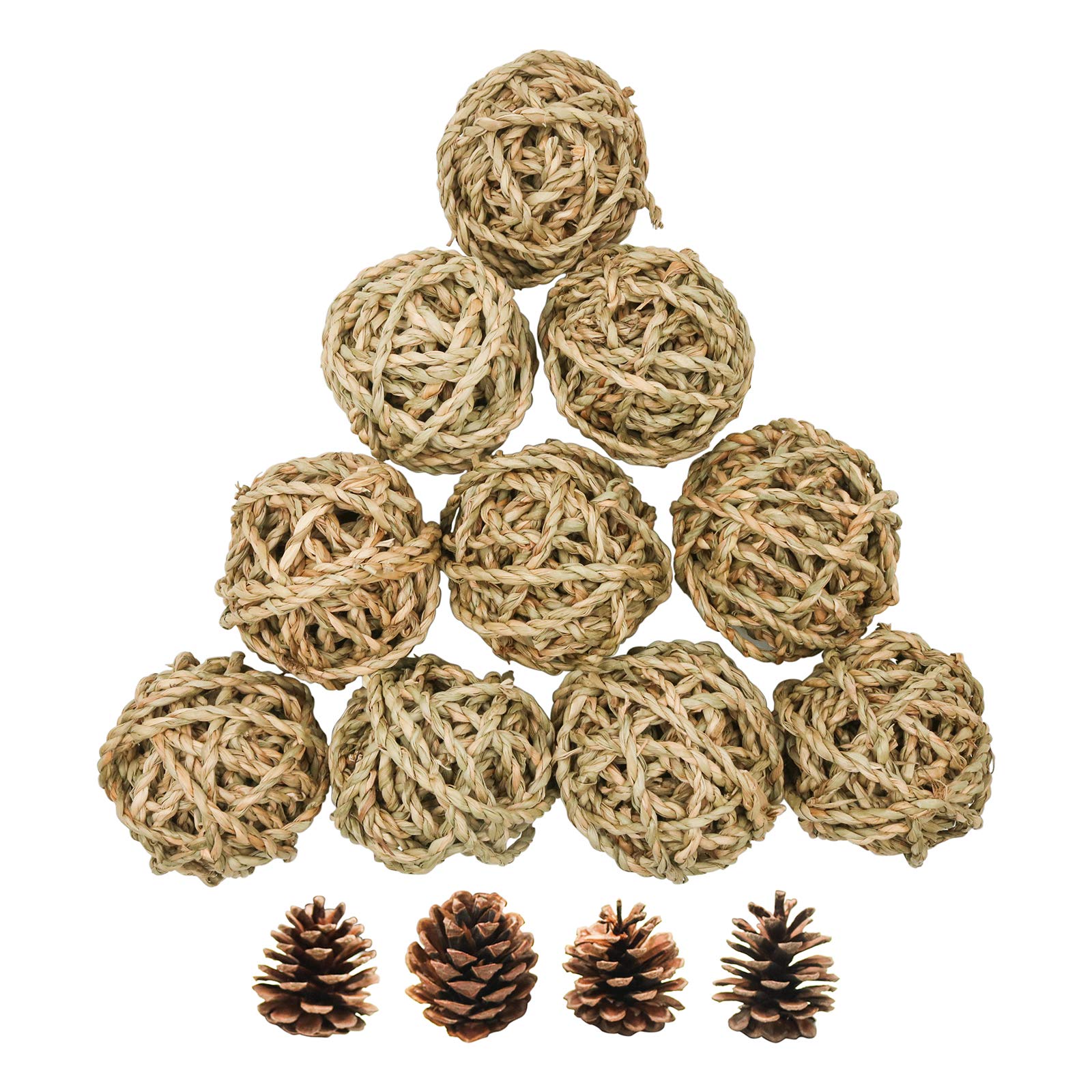 10 Pcs Small Animals Play Balls