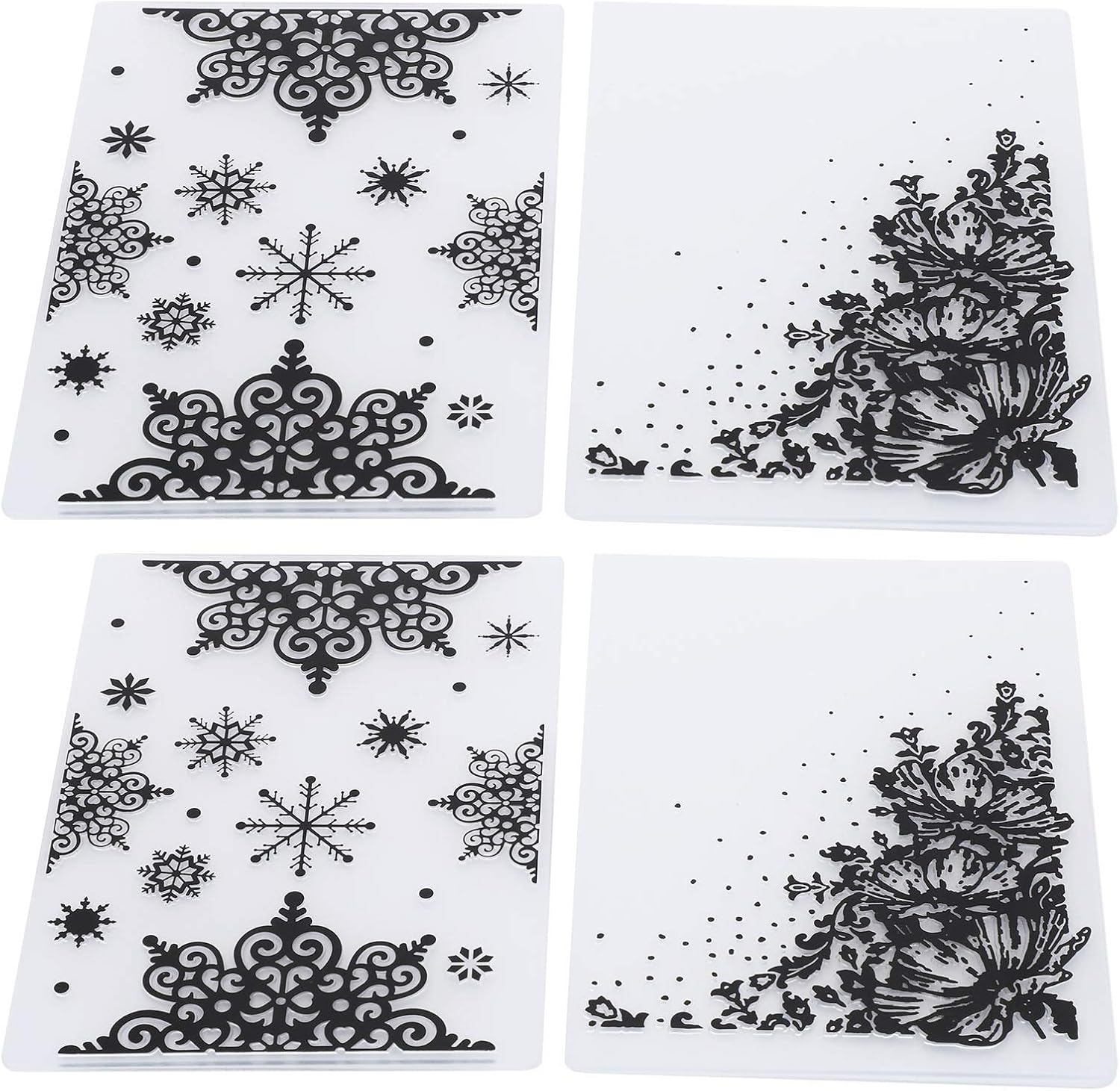 DAGT Embossing Folder, Easy to Use Practical Embossing