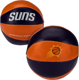Franklin Sports NBA Toy Basketballs - 2 Pack of Kids Soft Mini Basketballs for Over The Door + Indoor Hoops - NBA Fan Shop