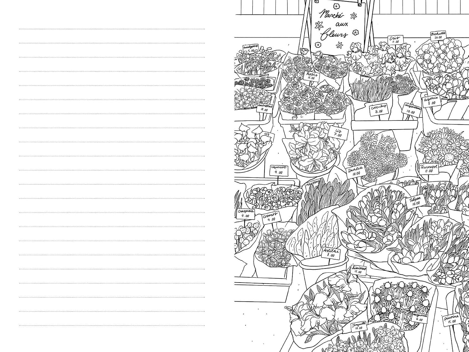 Paris: A Color-Your-Own Travel Journal (Color Your World Travel Journal Series) image 3